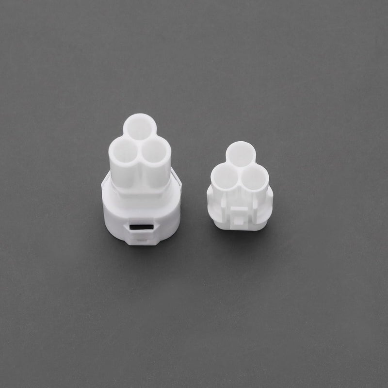 SING F LTD 2 Sets 3Pin Motorcycle Connector Kit Compatible with Sumitomo Plug Compatible with Yamaha Compatible with Kawasaki 3 Pin Way Male Female Automotive Connector - Image 5